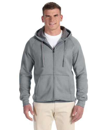 Unisex Nano Full-Zip Hoodie - Vintage Gray