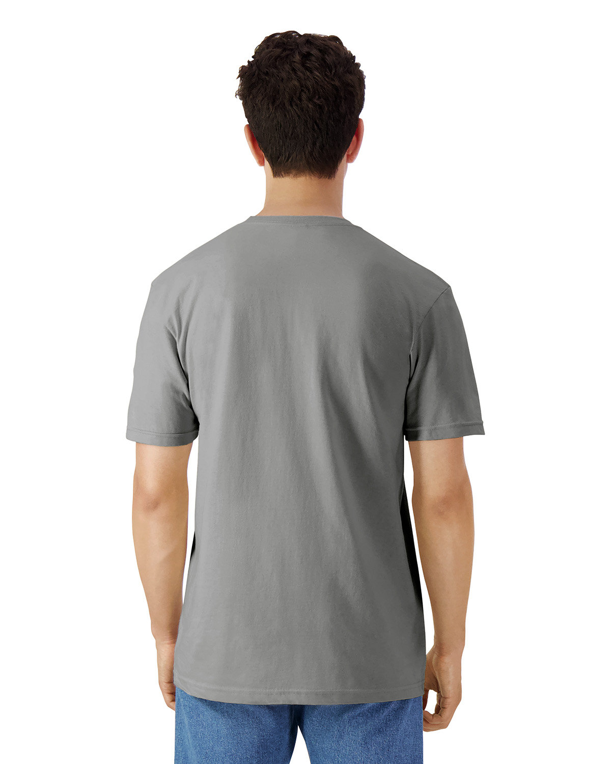 Light Cotton T-Shirt - Charcoal