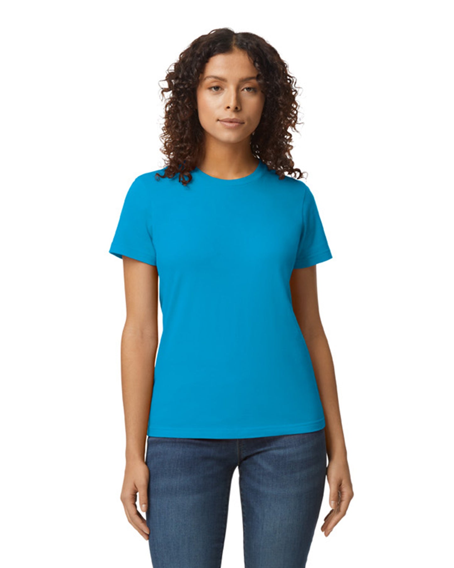 Softstyle Midweight Women's T-Shirt - Sapphire