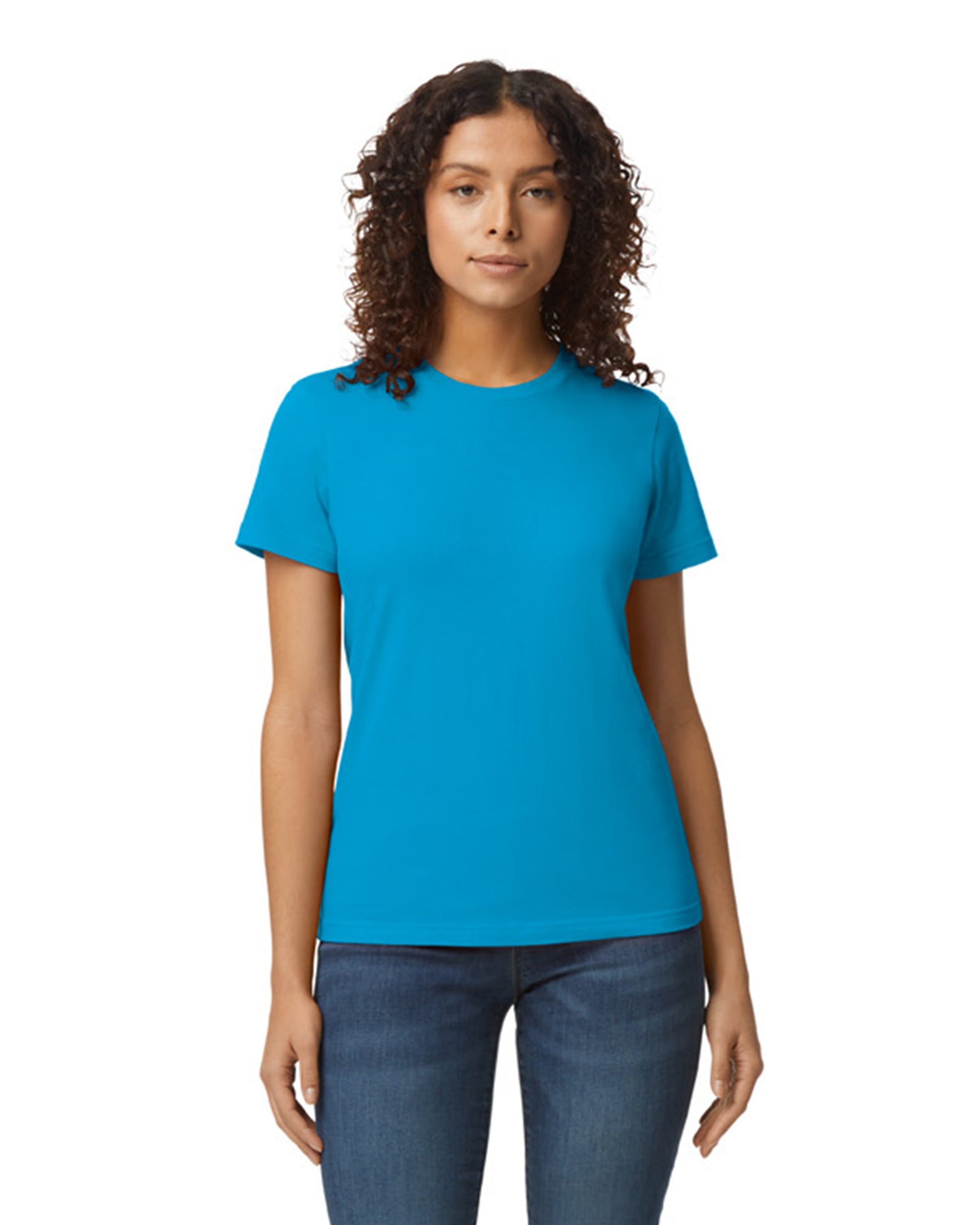 Softstyle Midweight Women's T-Shirt - Sapphire