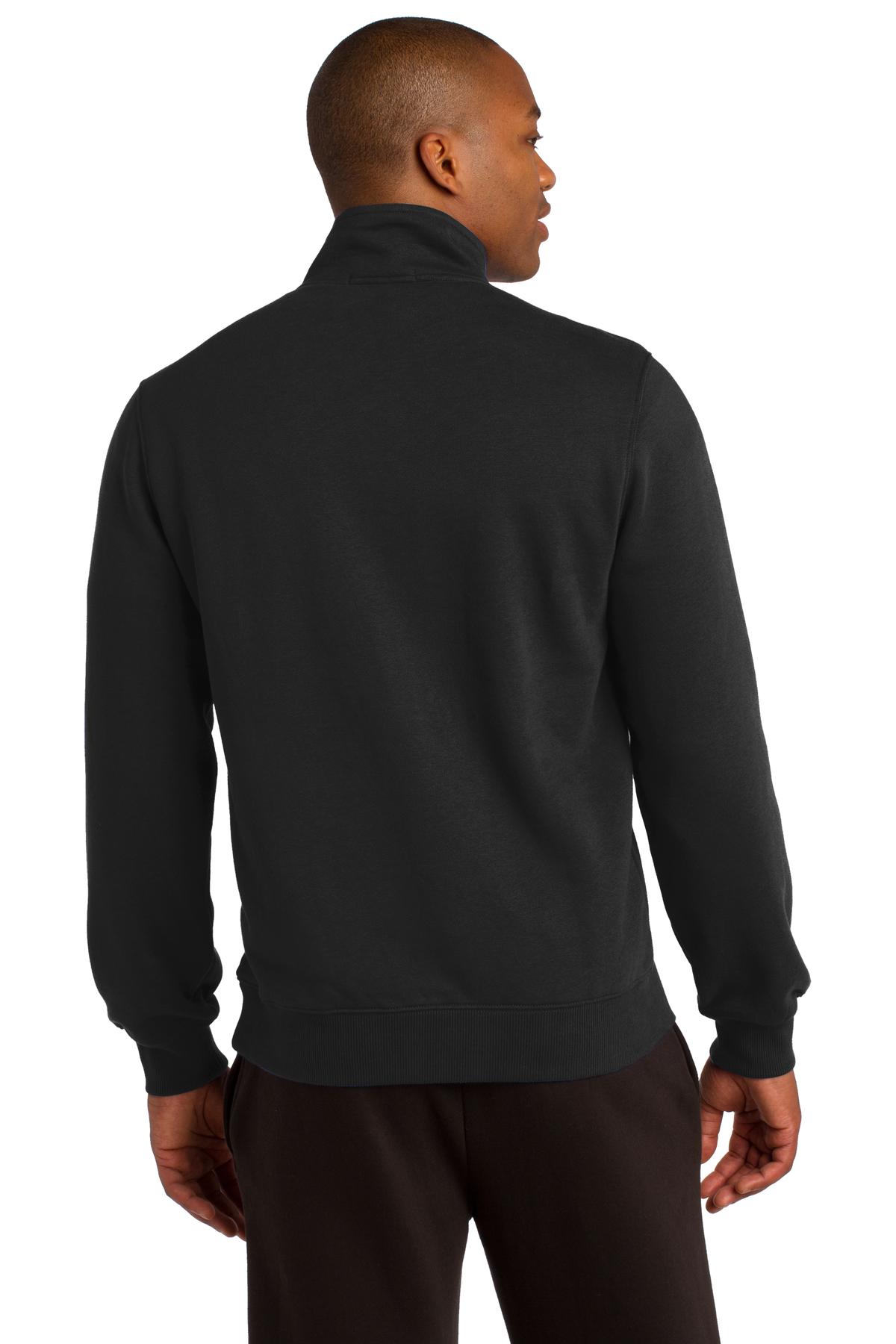 1/4-Zip Sweatshirt - Black