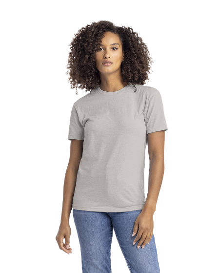 Unisex CVC Crewneck T-Shirt - Silk