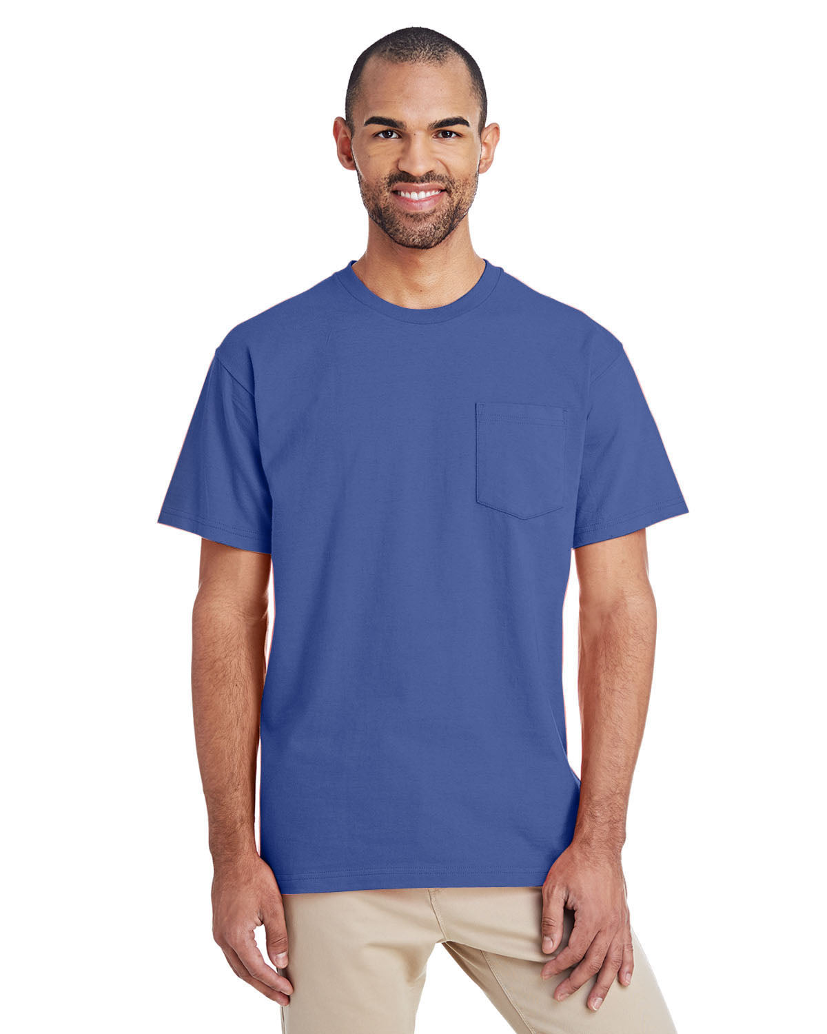 Hammer™ Unisex T-Shirt with Pocket - Flo Blue