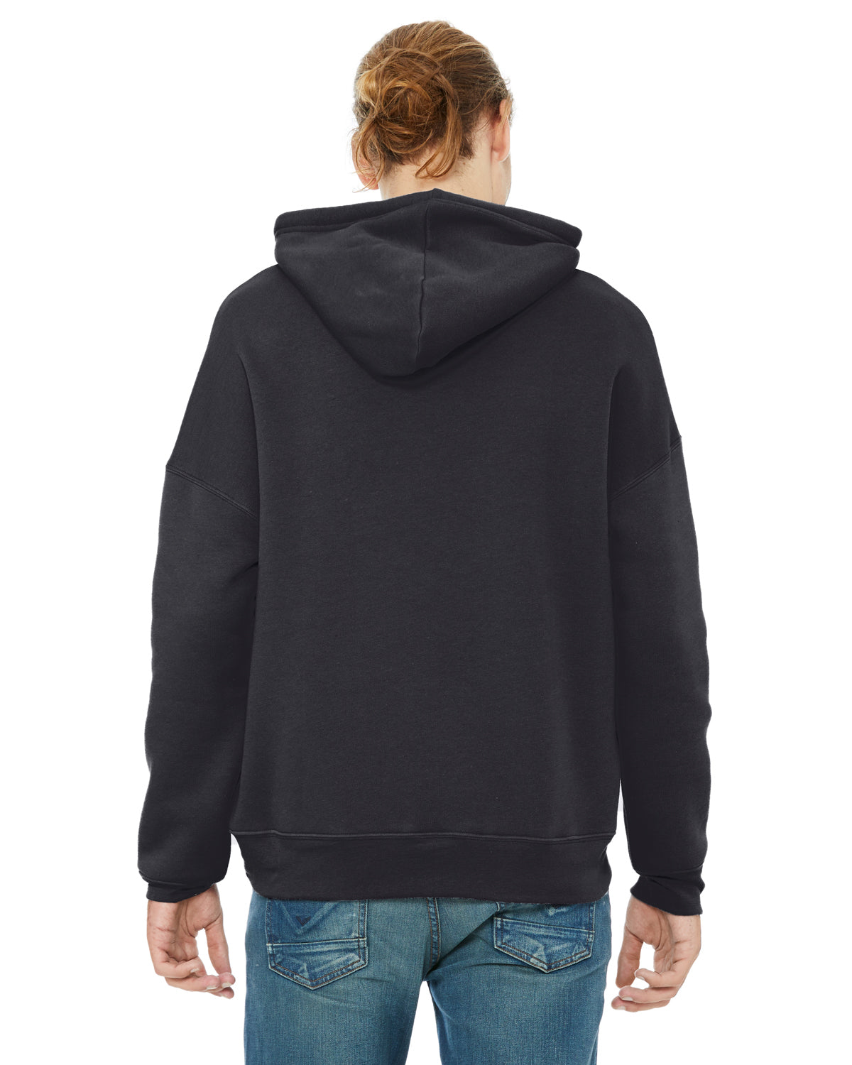 Unisex Sponge Fleece Pullover DTM Hoodie - Dark Gray