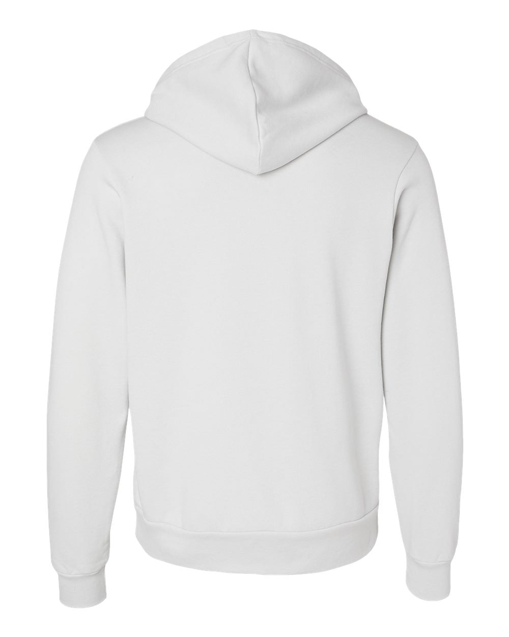 Unisex Sponge Fleece Pullover Hoodie - Silver