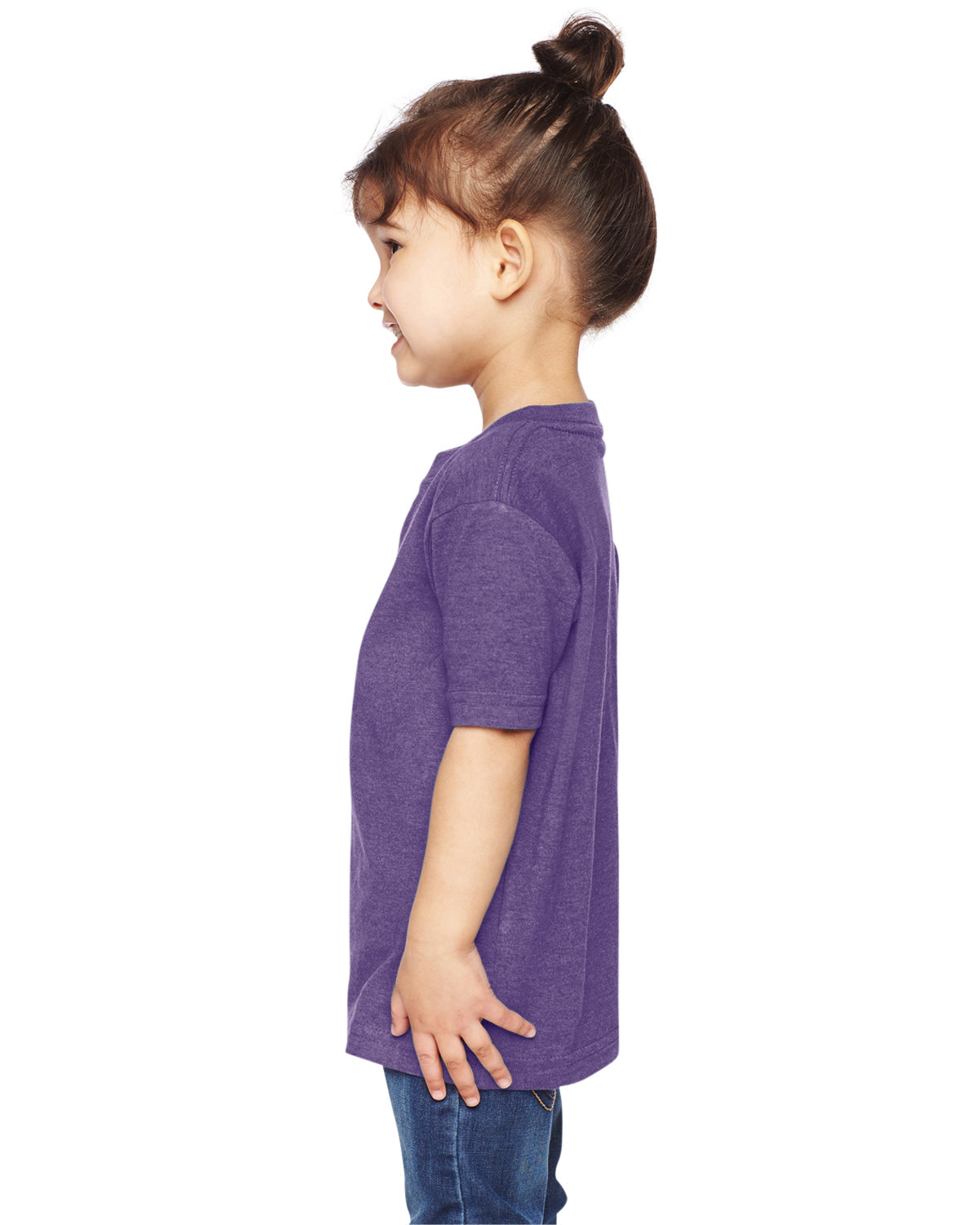 Toddler Fine Jersey T-Shirt - Vintage Purple