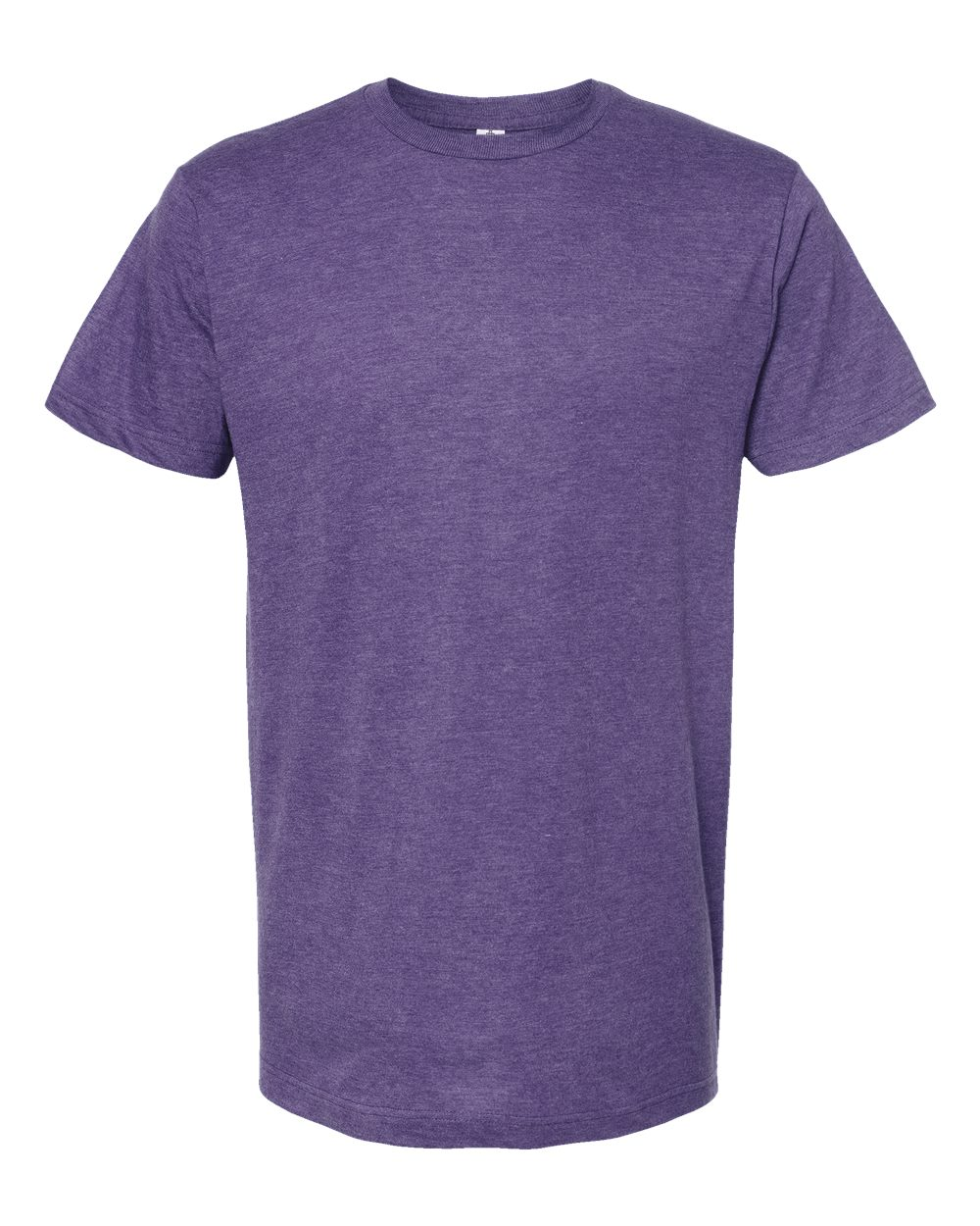 Unisex Fine Jersey Tee - Heather Purple