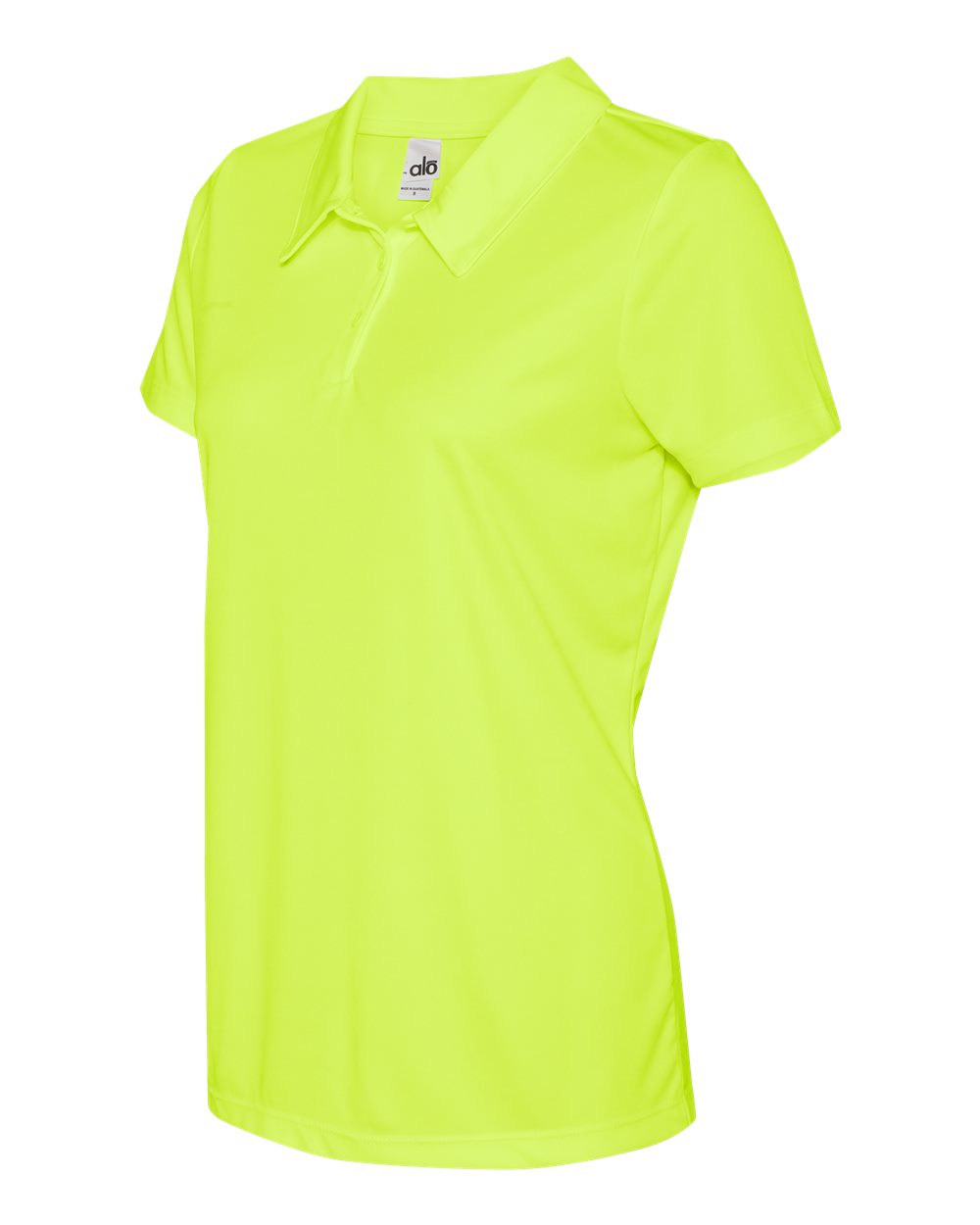 Women's Performance 3-Button Sport Shirt - Sport Safety Yellow