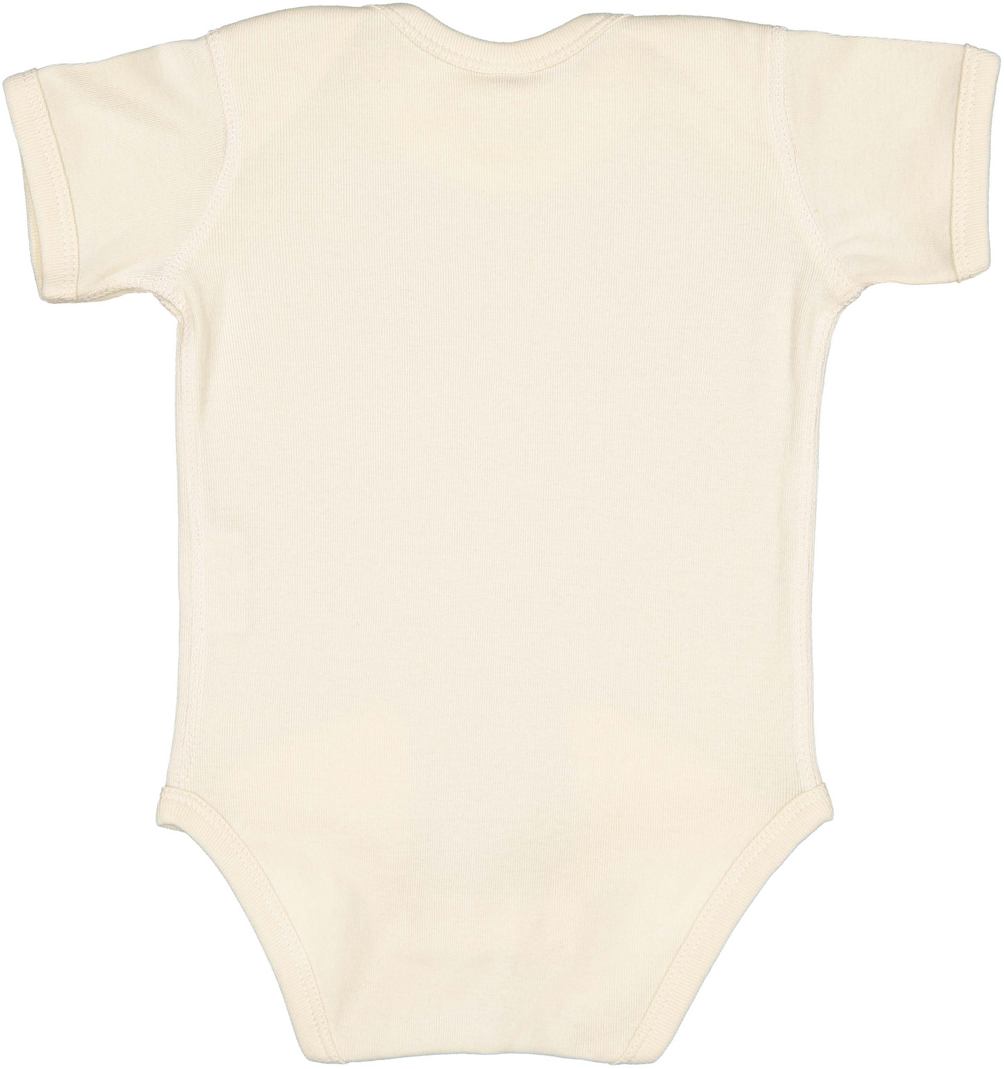 Infant Baby Rib Bodysuit - Natural