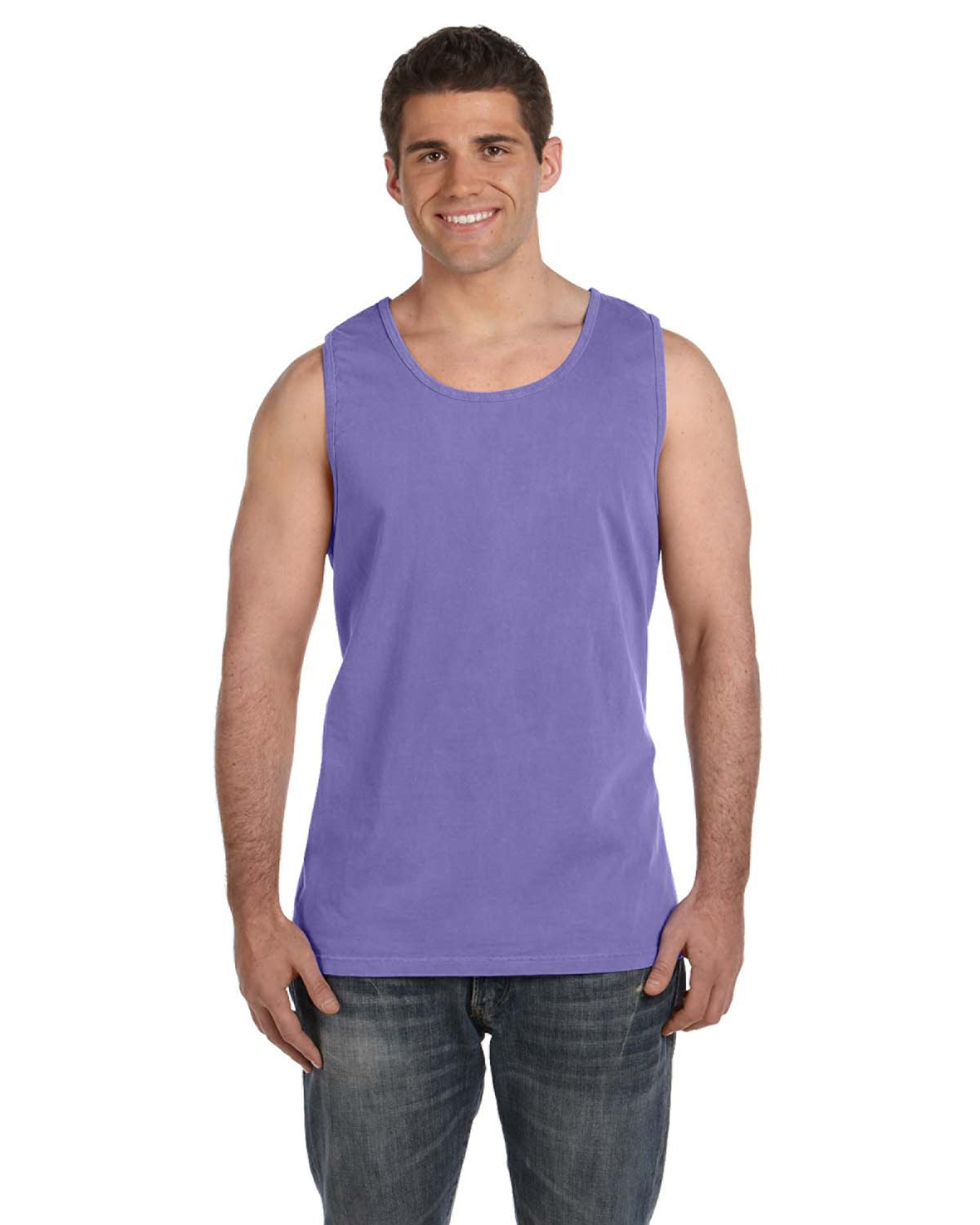 Unisex Heavyweight RS Tank - Violet