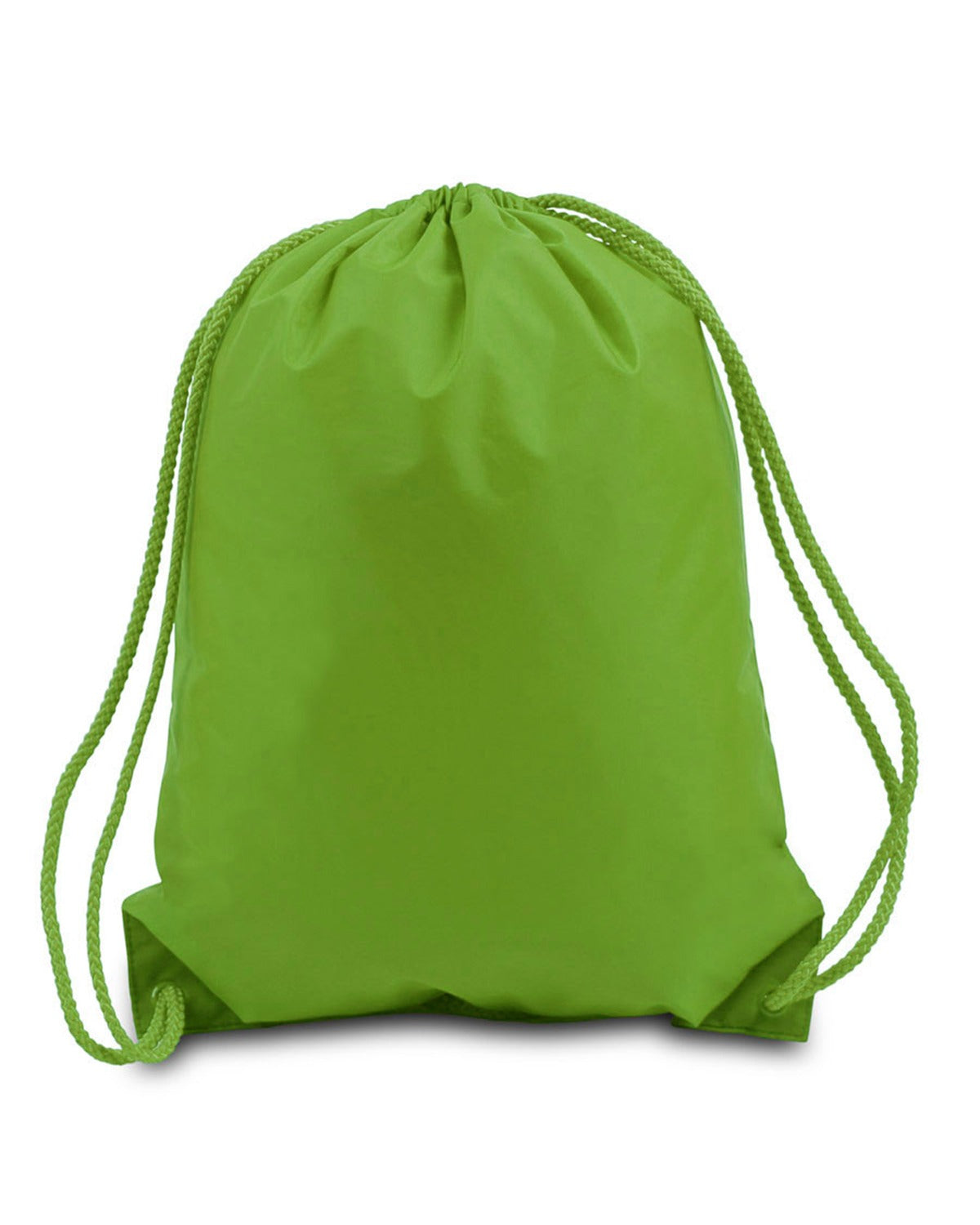Boston Drawstring Backpack - Lime Green