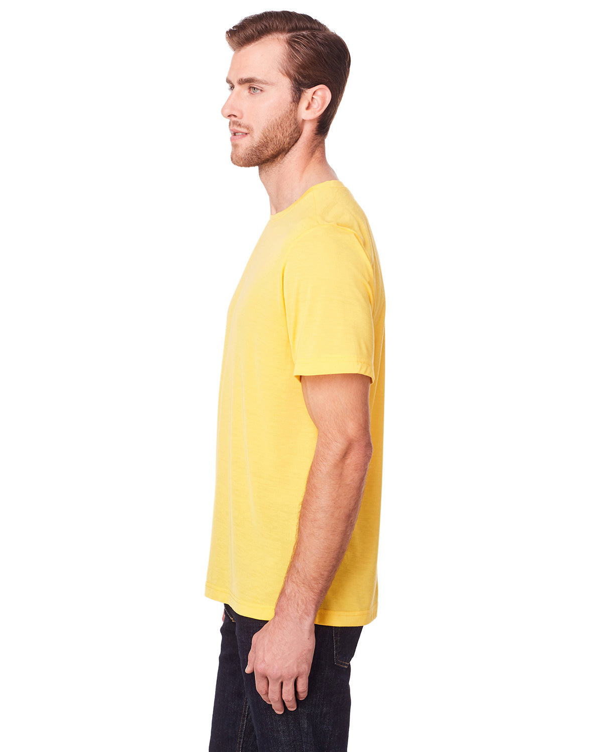 Unisex Fusion ChromaSoft™ Performance T-Shirt - Campus Gold