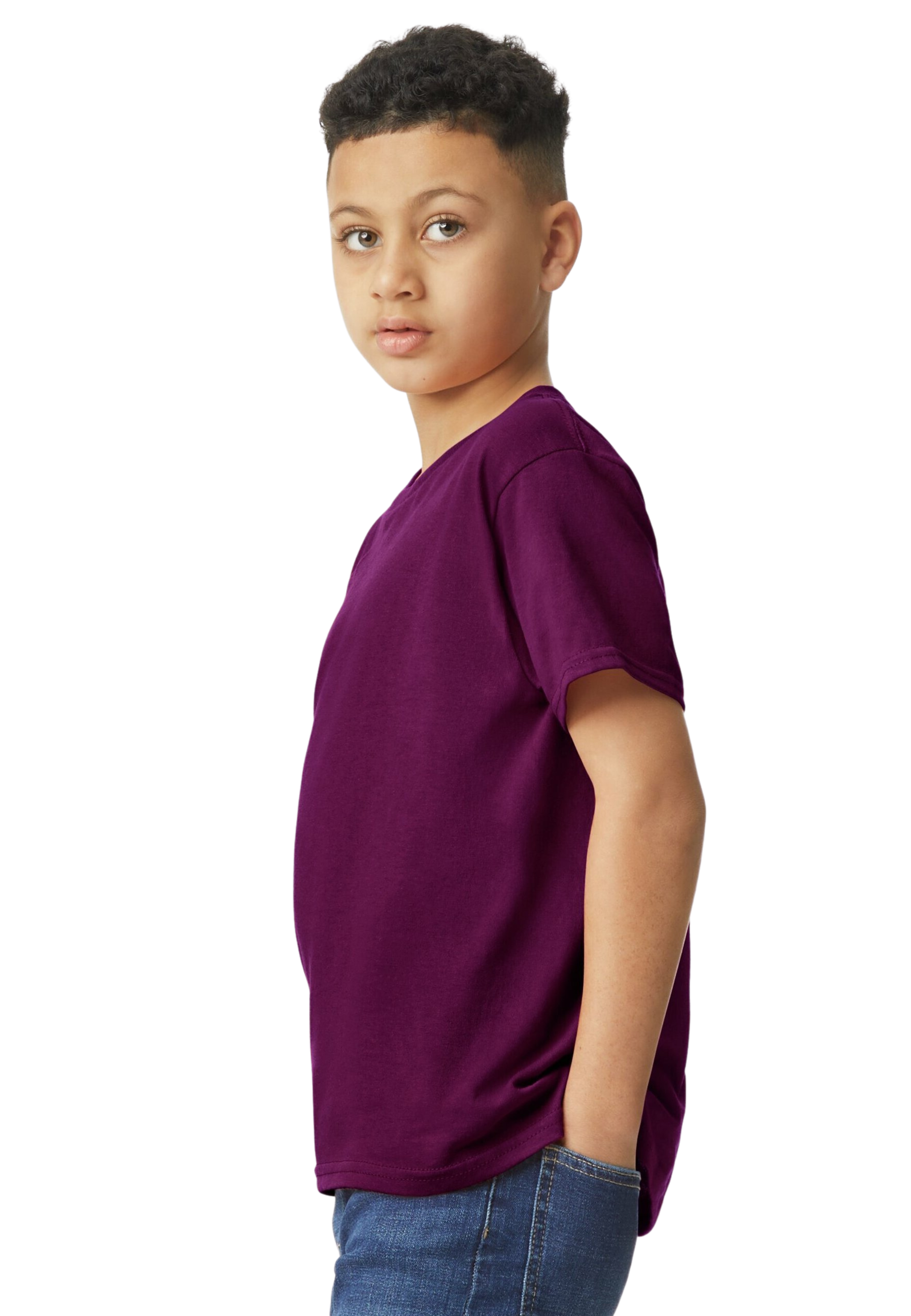 Youth Heavy Cotton��� T-Shirt - Maroon