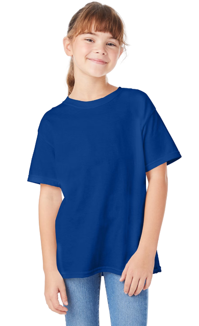 Youth Short Sleeve Essential-T - Deep Royal