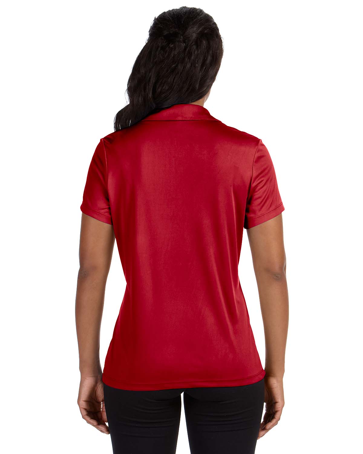Women's Performance 3-Button Sport Shirt - Sport Red