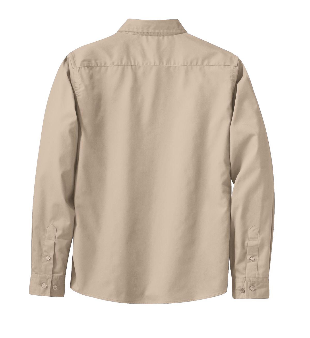 Women's Long Sleeve Easy Care Shirt - Stone