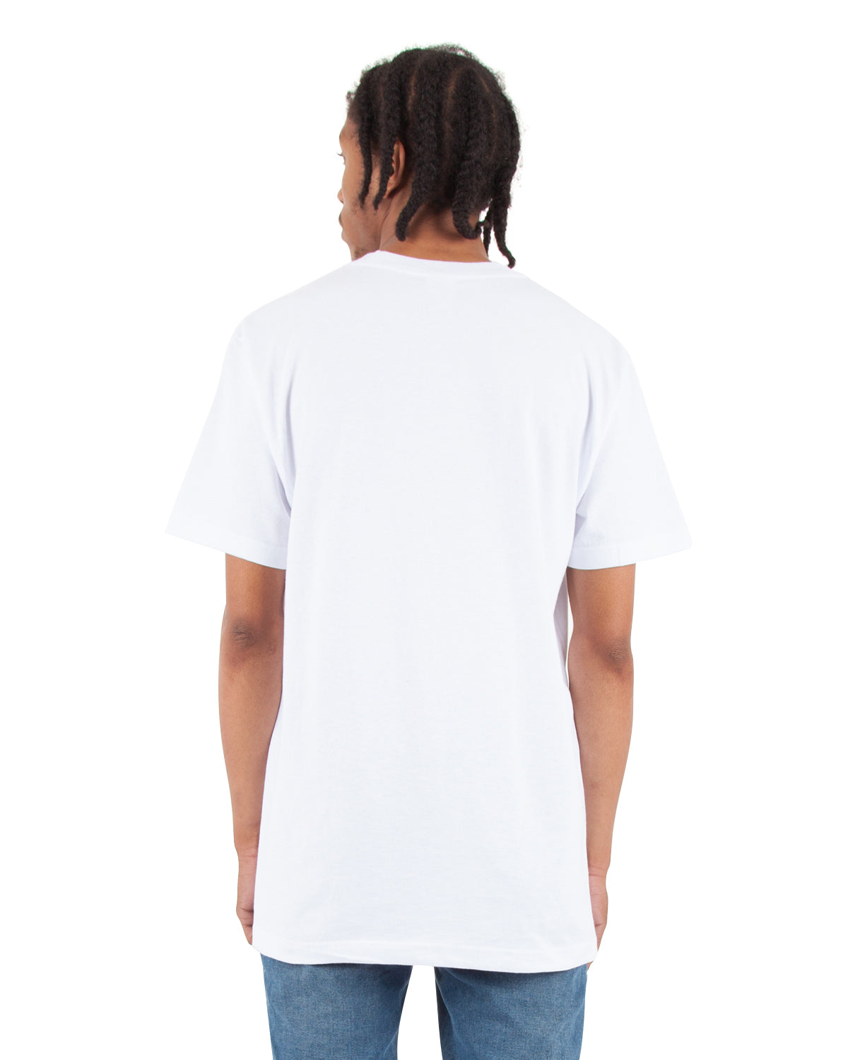 Unisex Active Short-Sleeve Crewneck T-Shirt - White