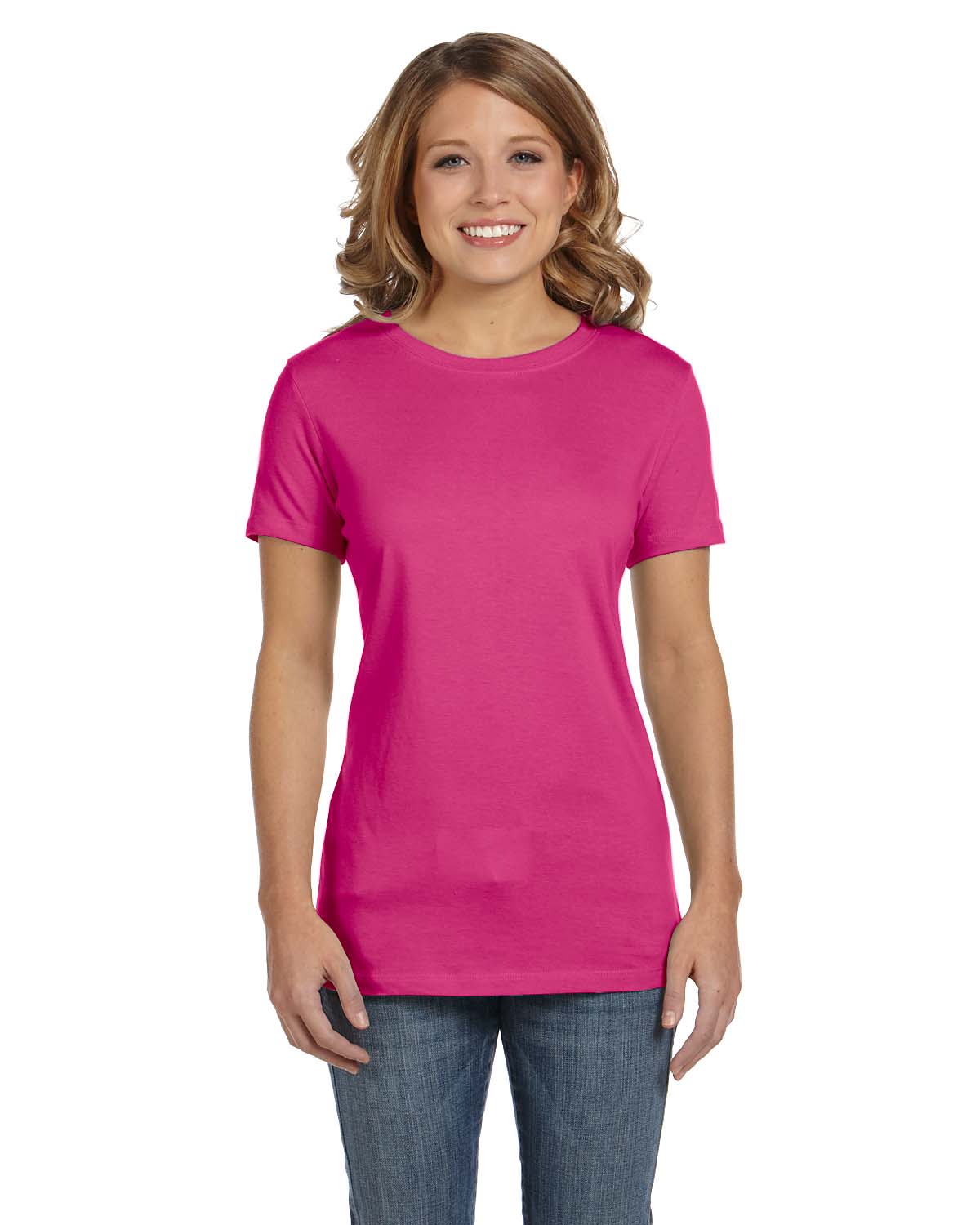 Women's Jersey Tee - Raspberry