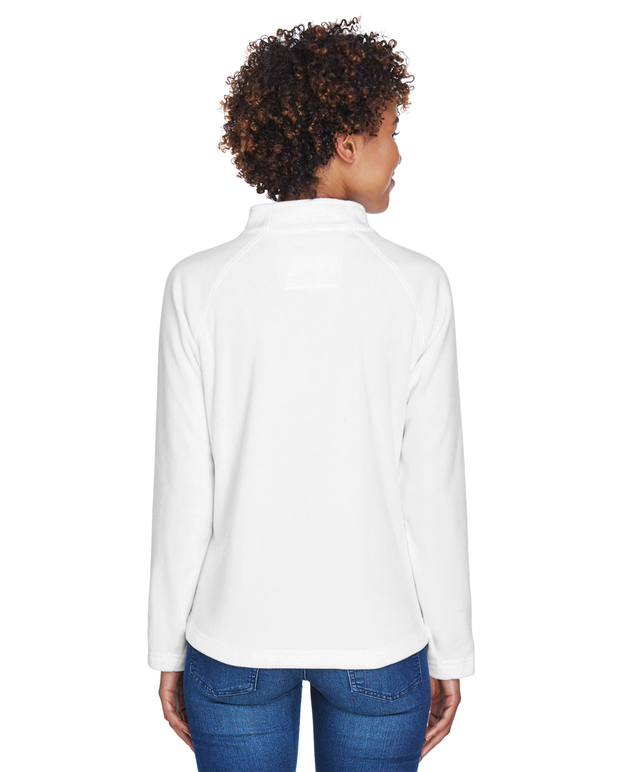 Women's Campus Microfleece Jacket - White