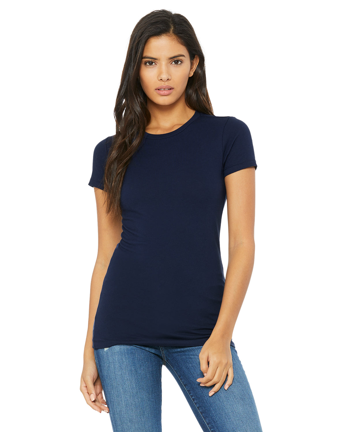 Women's Junior Fit Favorite T-Shirt - Navy