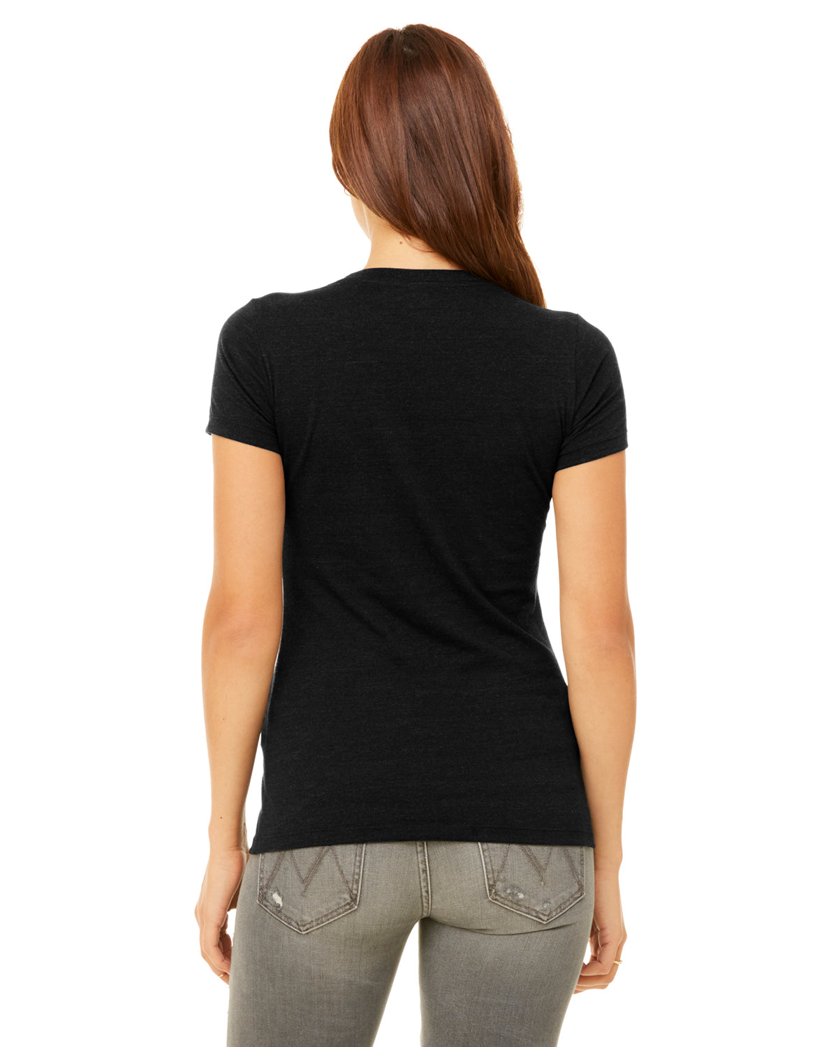 Women's Junior Fit Favorite T-Shirt - Heather Black