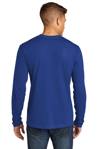 Men's Cotton Long-Sleeve Crew - Royal