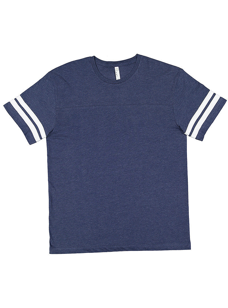 Men's Football T-Shirt - Vintage True Navy/Blend White