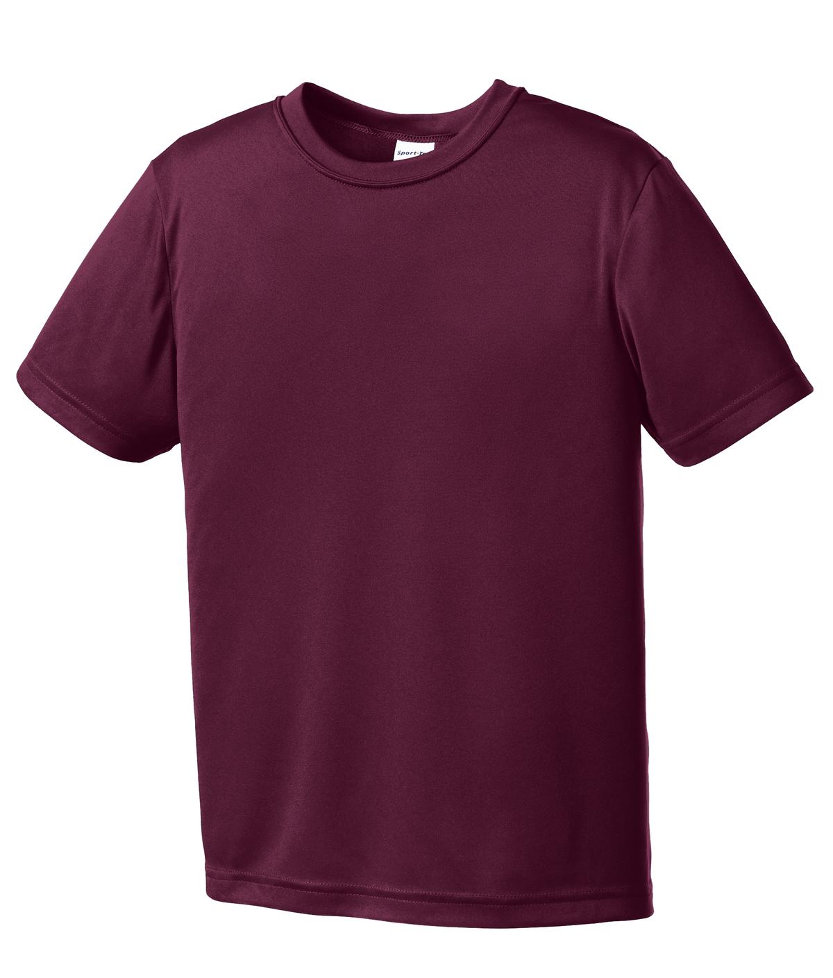 Youth PosiCharge Competitor Tee - Maroon