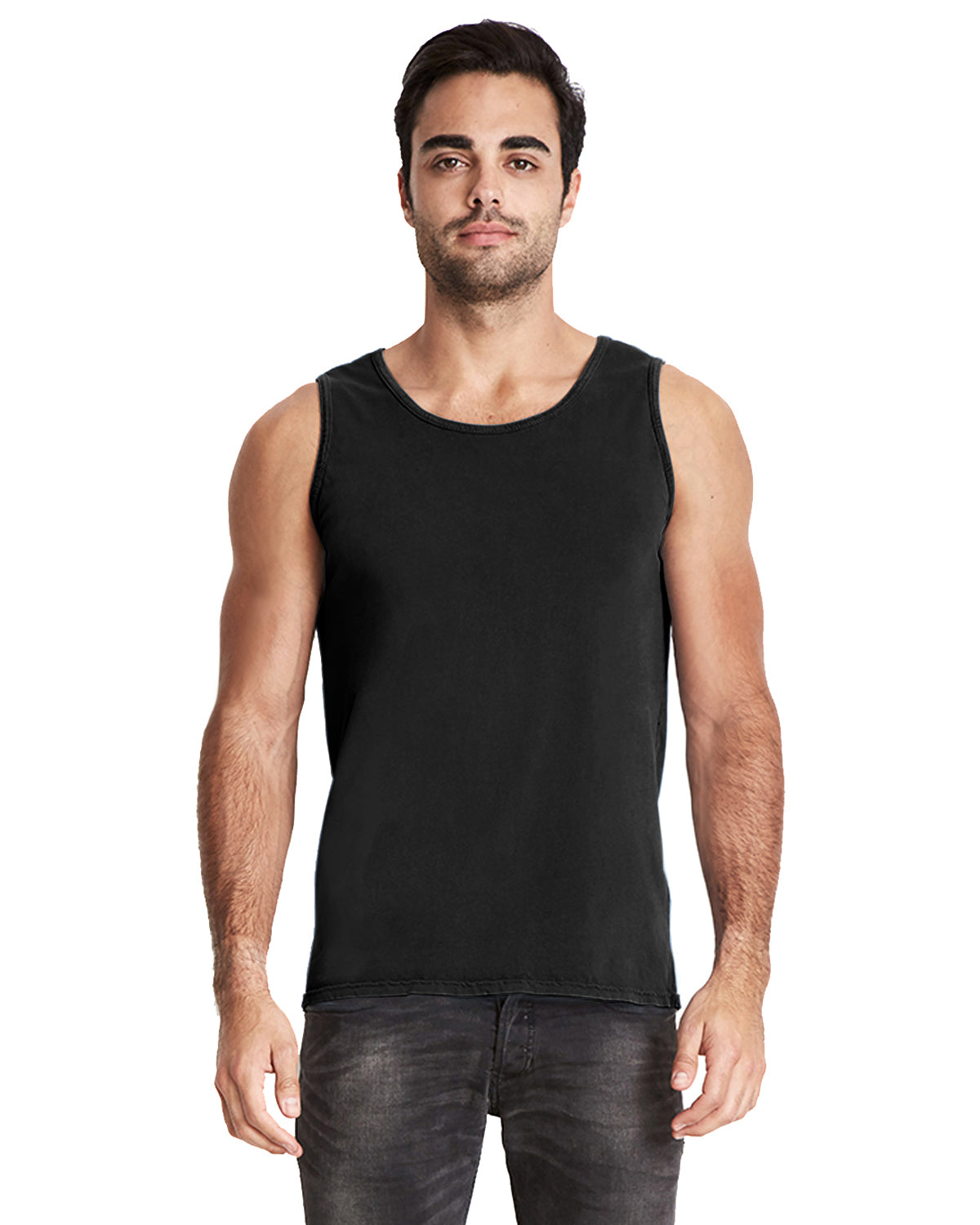 Unisex Inspired Dye Tank - Black