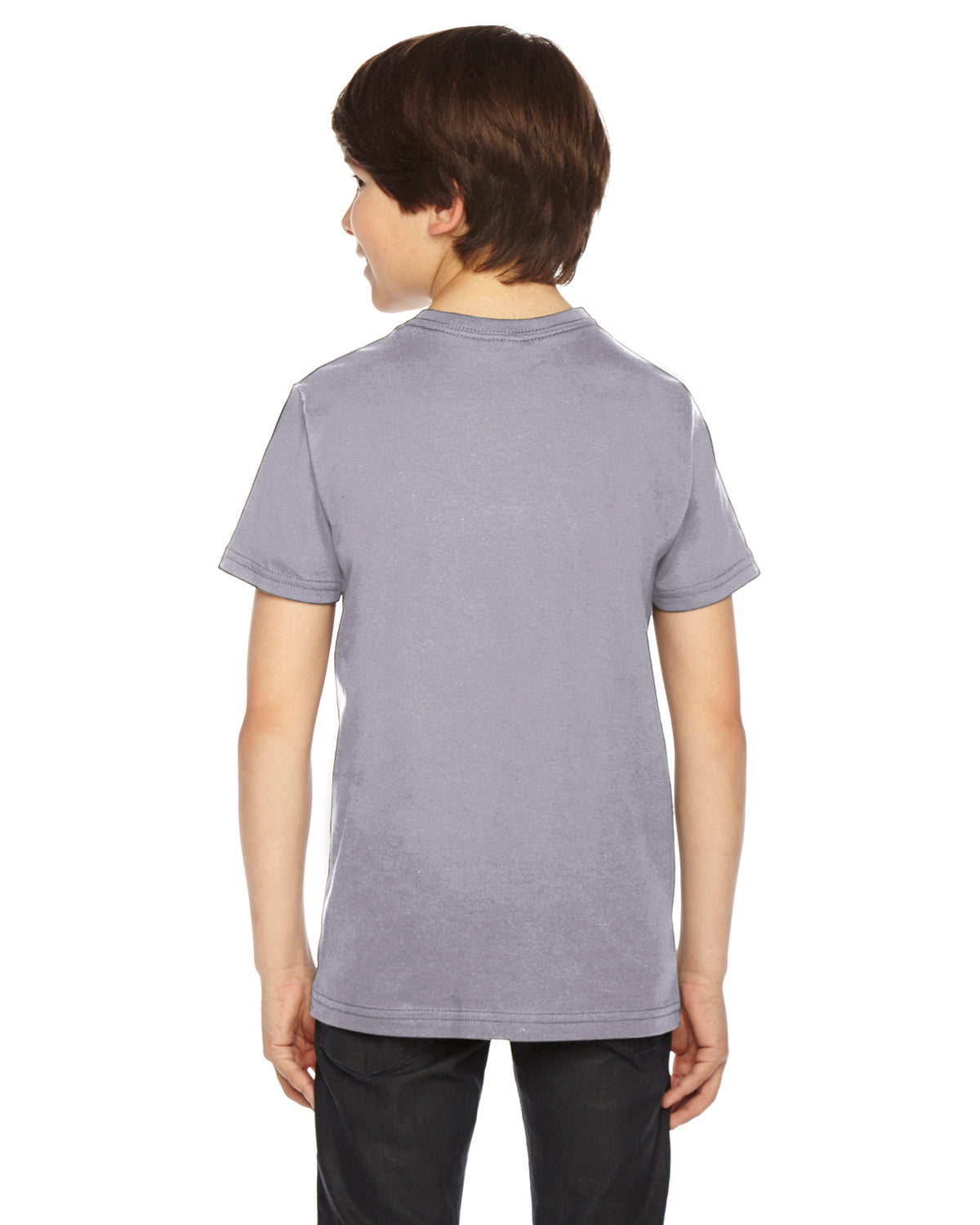 Youth Fine Jersey Short-Sleeve T-Shirt - Slate