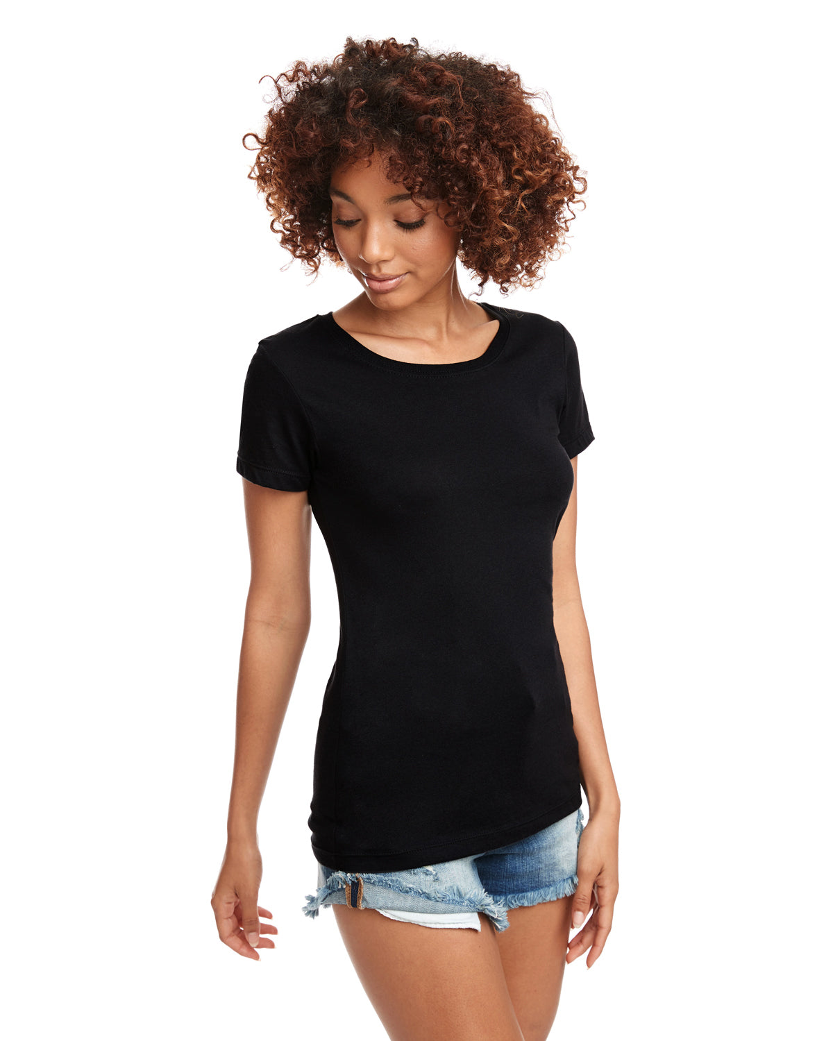 Women's 'Junior Fit' Ideal T-Shirt - Black