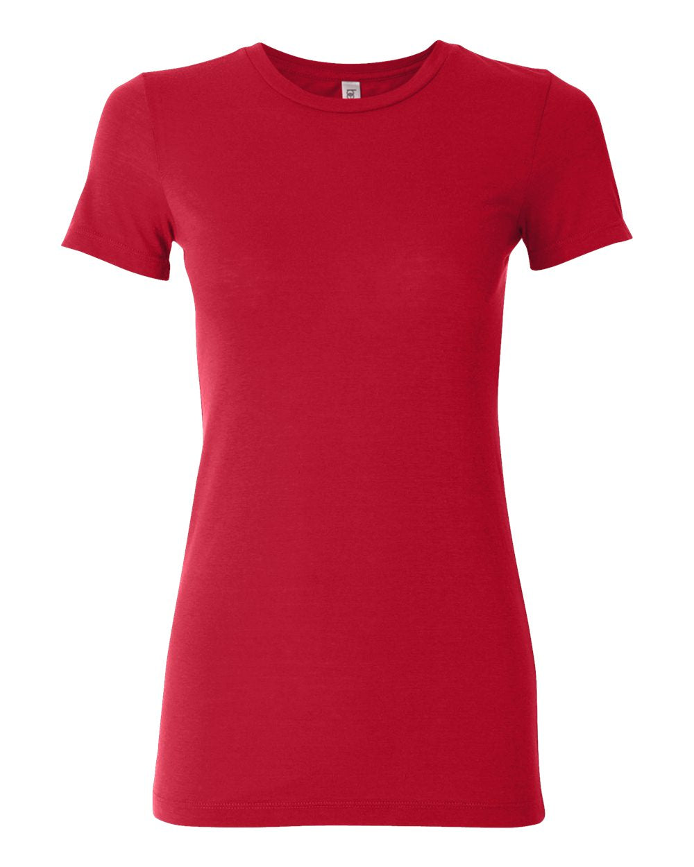 Women's Cotton/Polyester Tee - Red