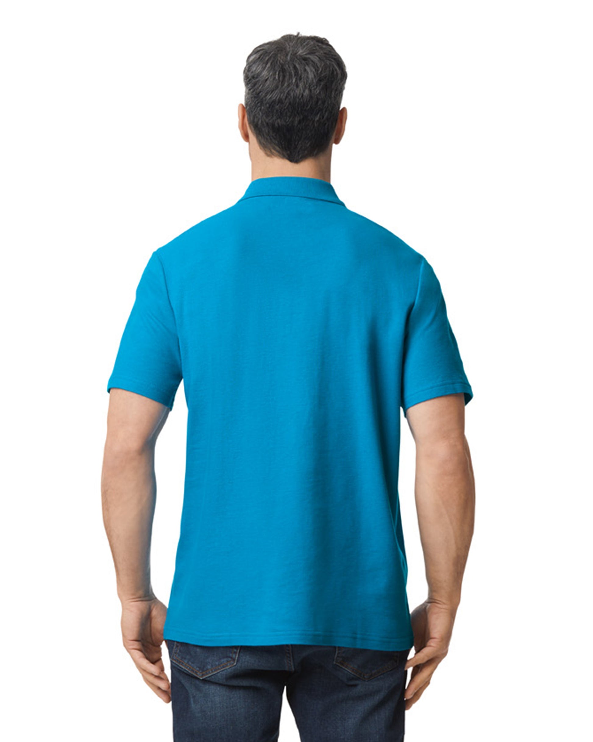 Softstyle Unisex Pique Polo - Sapphire