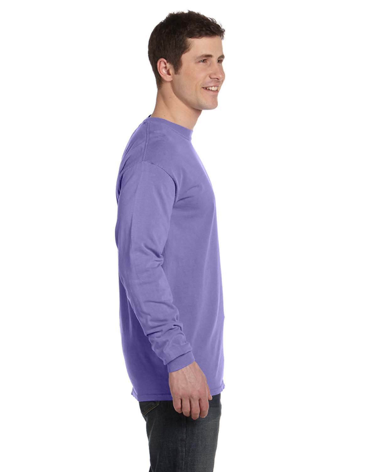 Unisex Heavyweight RS Long-Sleeve T-Shirt - Violet