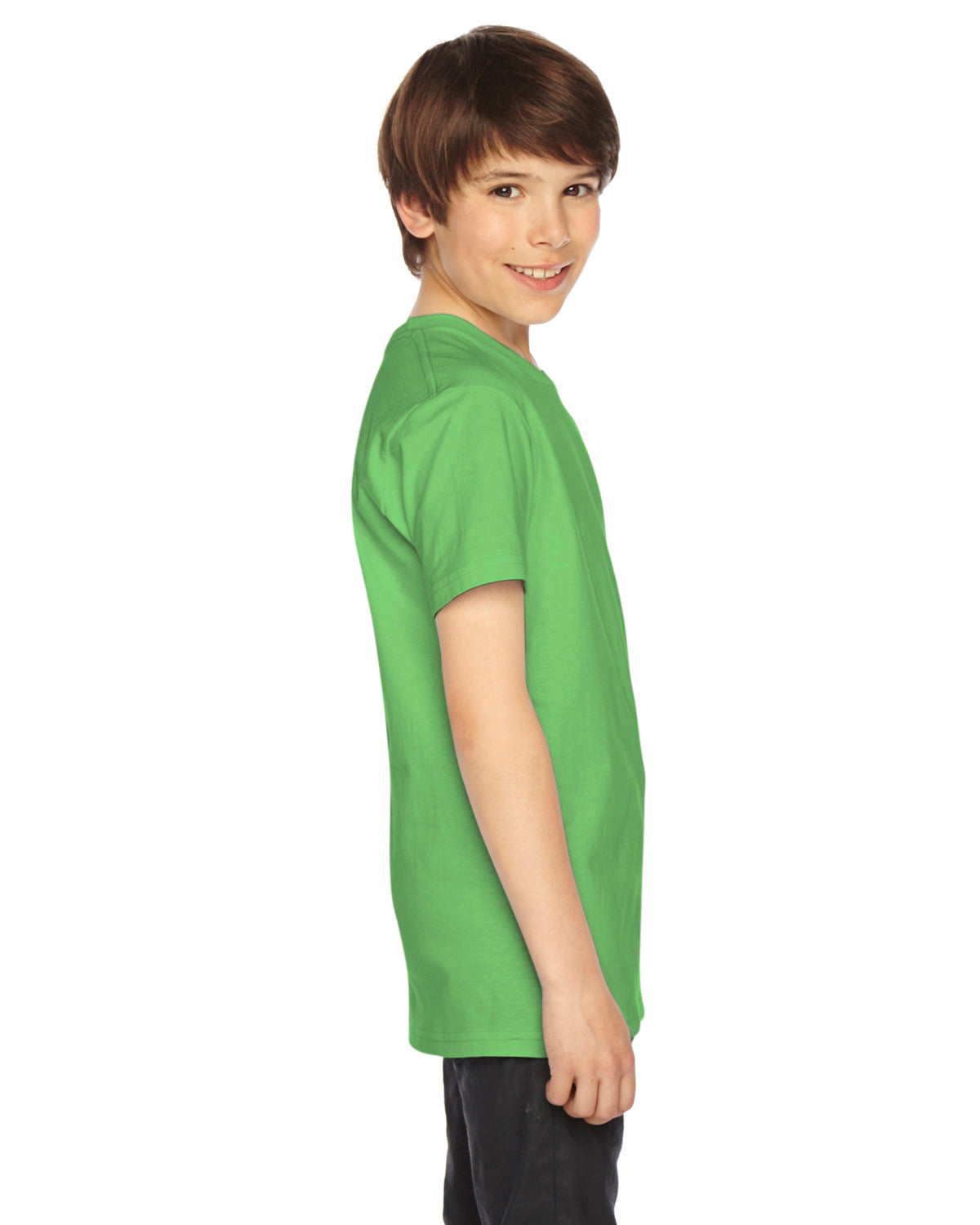 Youth Fine Jersey Short-Sleeve T-Shirt - Grass