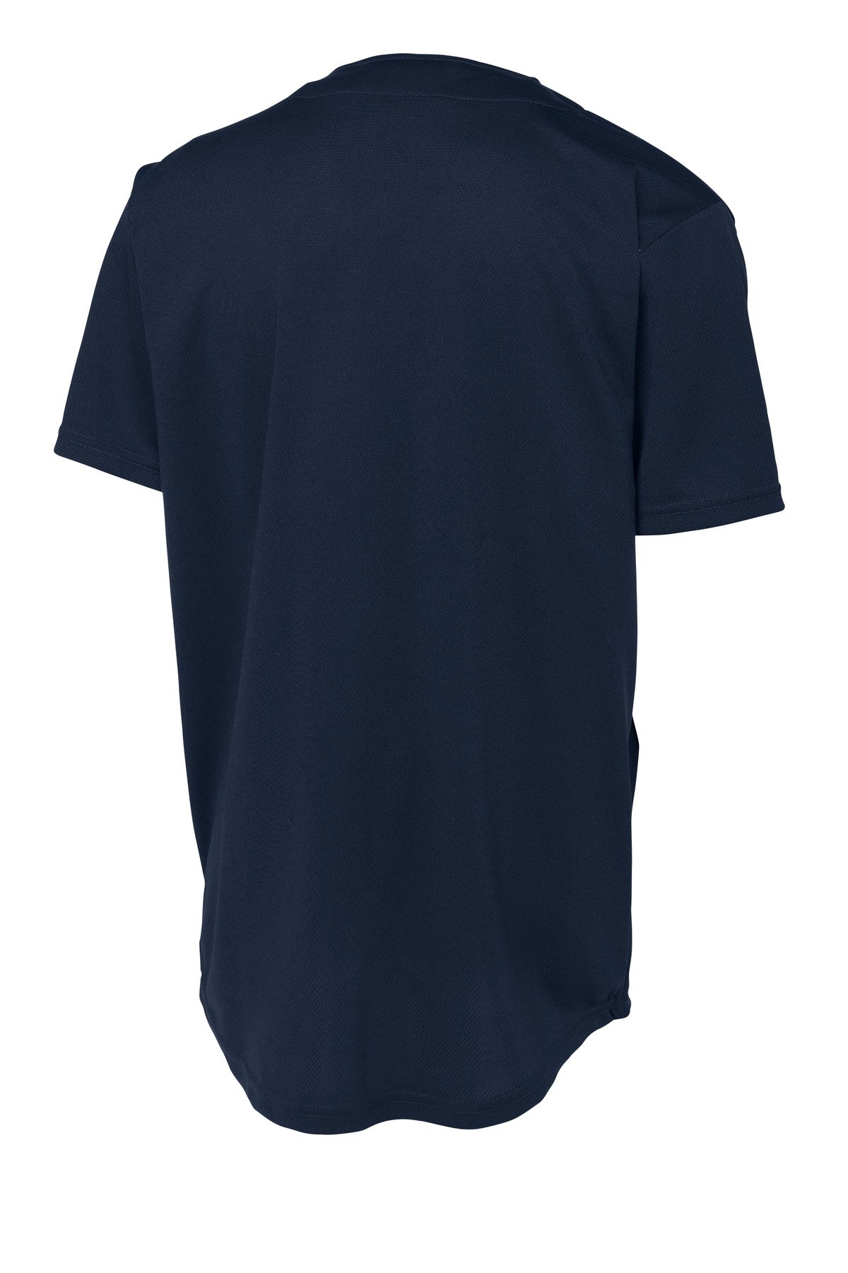Unisex PosiCharge Tough Mesh Full-Button Jersey - True Navy