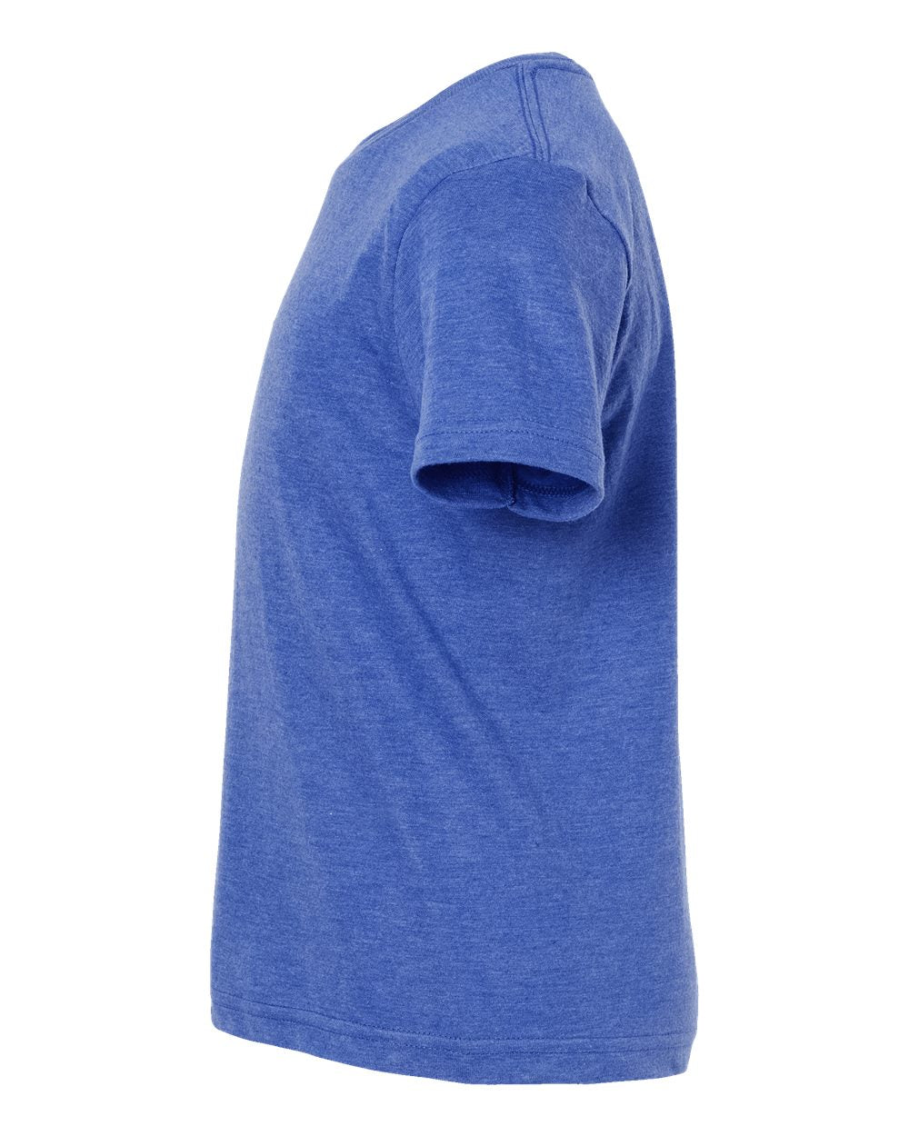 Youth Fine Jersey T-Shirt - Heather Royal