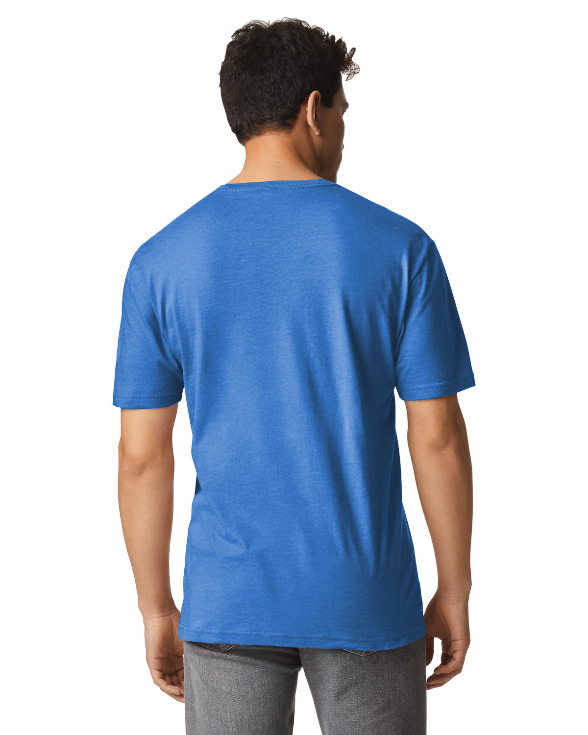 Light Cotton T-Shirt - Heather Royal