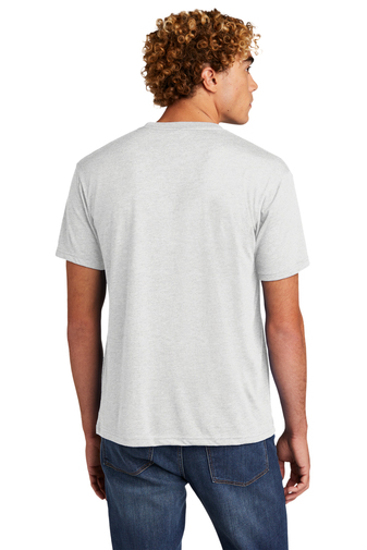 Unisex Triblend Crew - Heather White