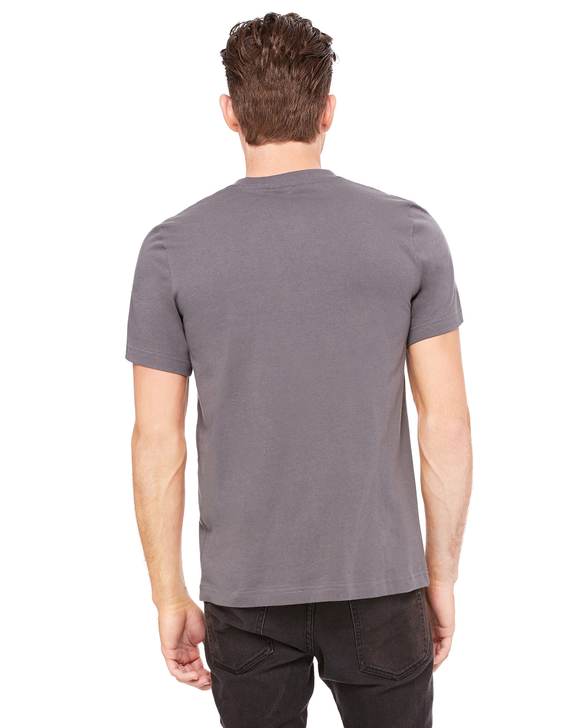 Unisex Heavyweight Crew T-Shirt - Asphalt