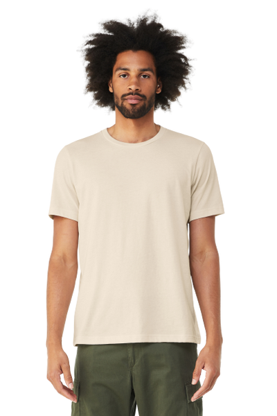 Unisex Heather CVC T-Shirt - Heather Oatmeal
