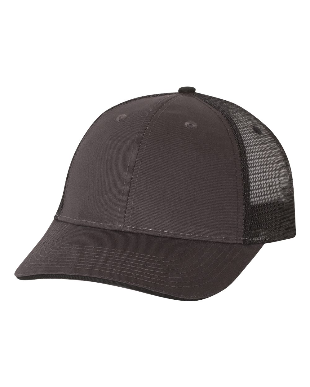 Sandwich Trucker Cap - Charcoal / Black