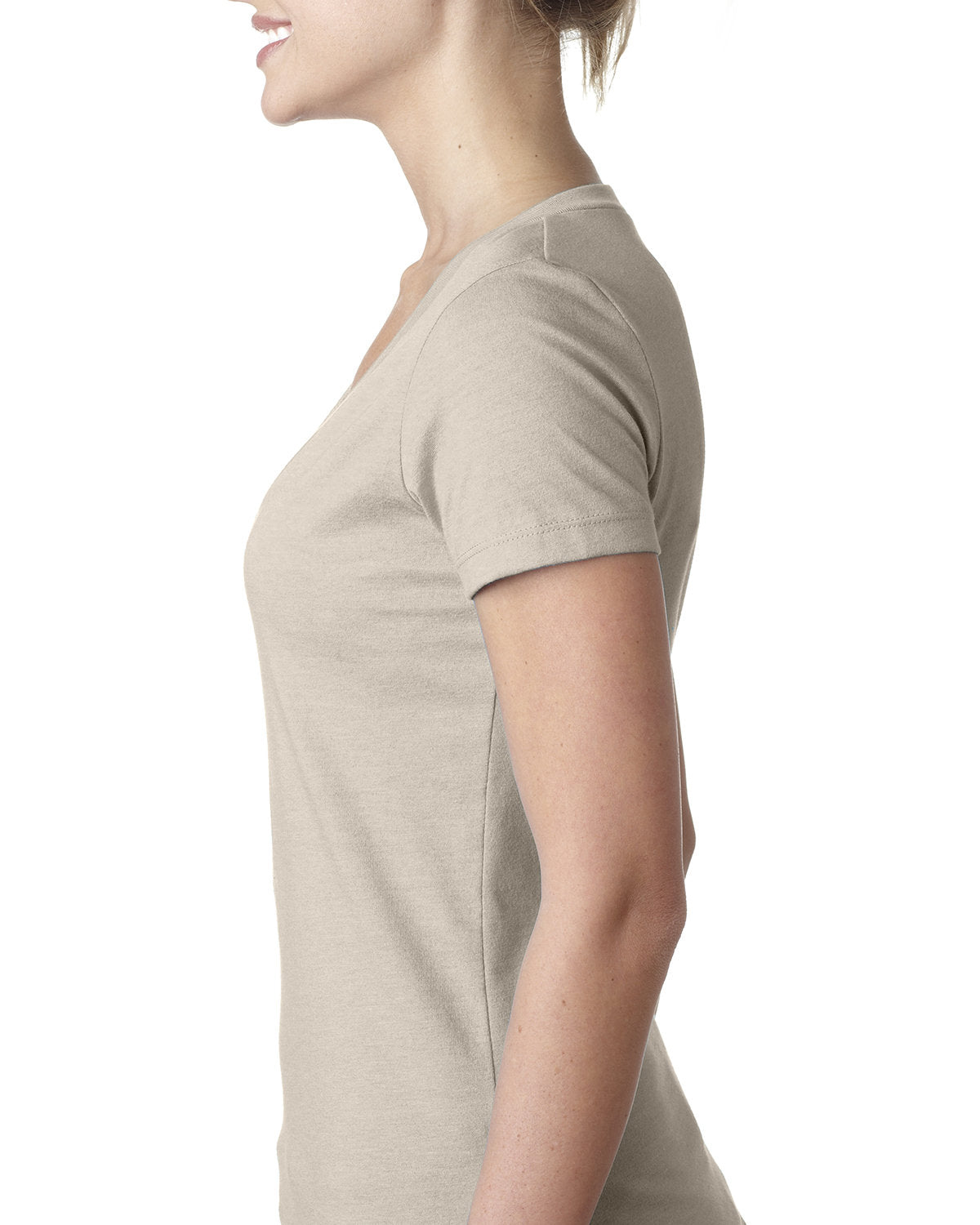 Women's CVC Deep V - Sand