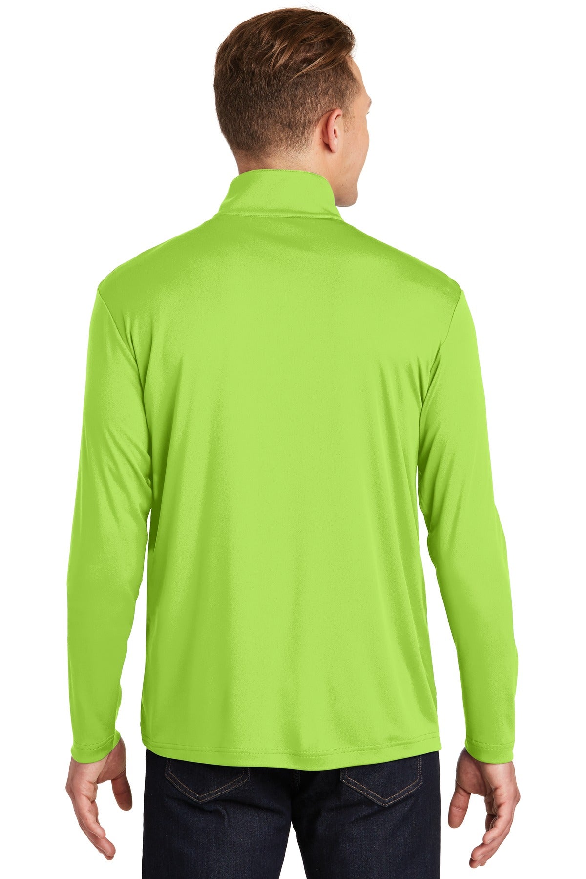 Unisex PosiCharge Competitor 1/4-Zip Pullover - Lime Shock