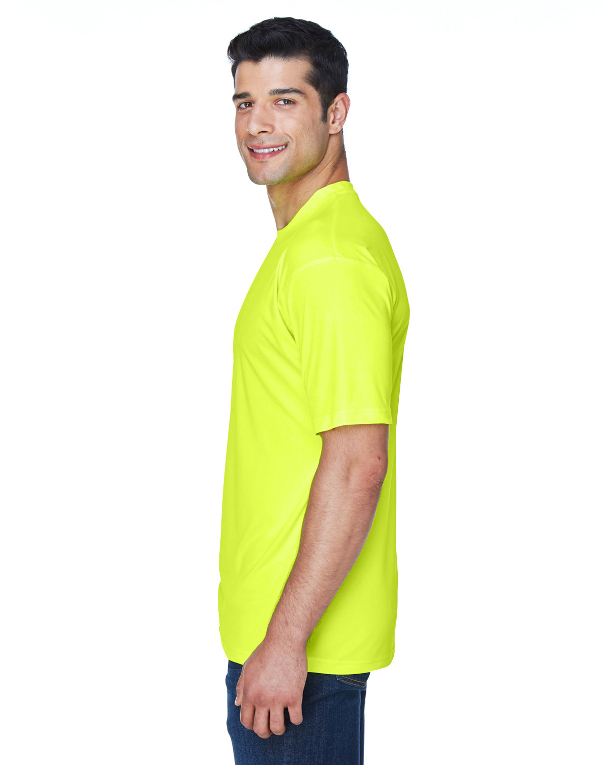 Men's Cool & Dry Sport Performance Interlock T-Shirt - Bright Yellow