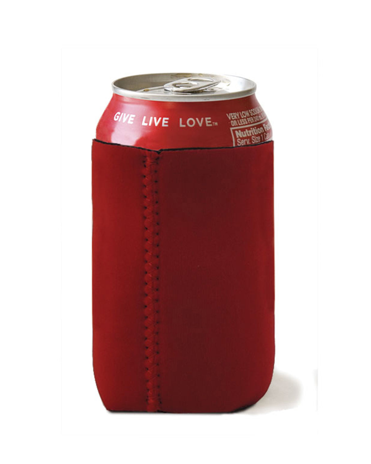 Neoprene Can Holder - Red