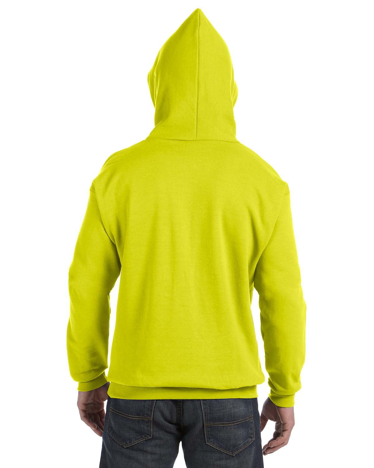 Ecosmart® 50/50 Pullover Hoodie - High Viz Safety Green