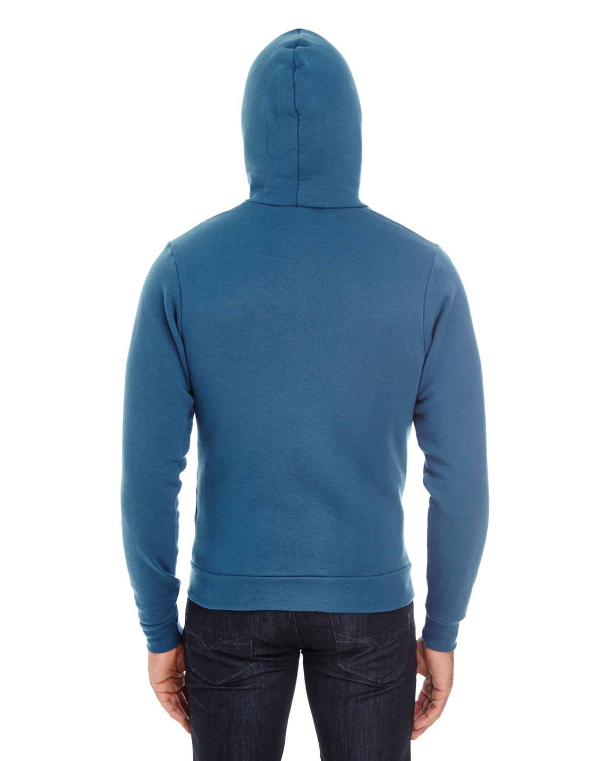 Unisex Flex Fleece Zip Hoodie - Sea Blue