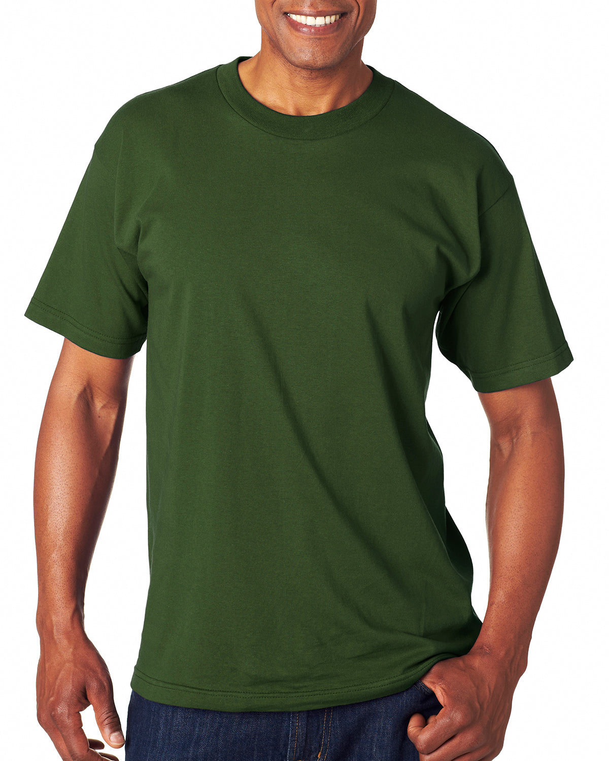 Unisex 100% Cotton T-Shirt - Forest Green