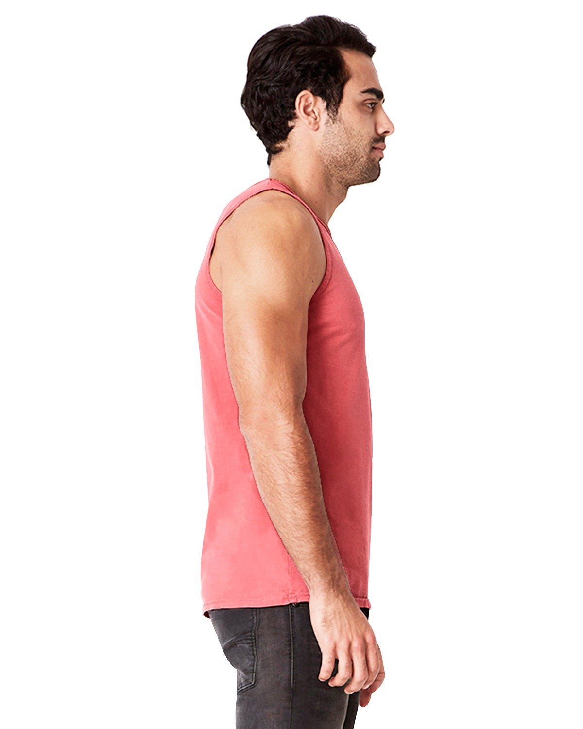 Unisex Inspired Dye Tank - Guava